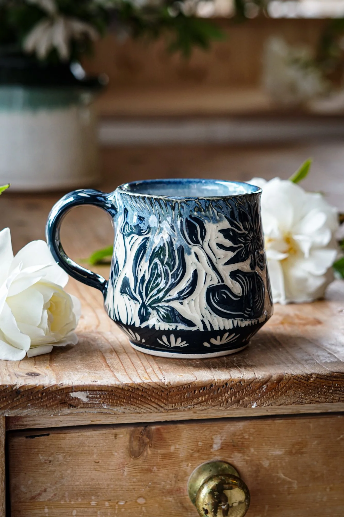 Blue Lotus Mug