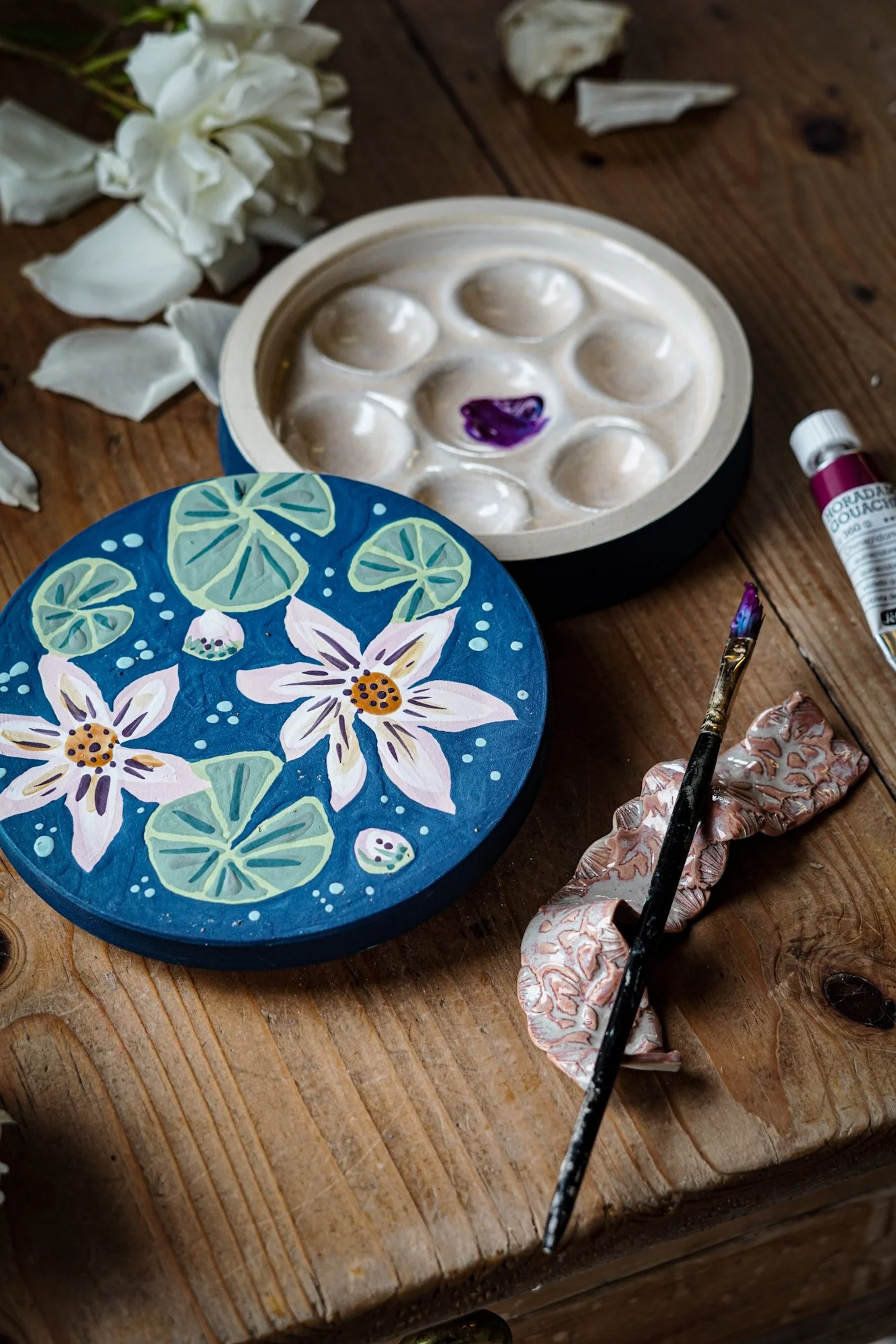 Paint Palette - Lily Pad
