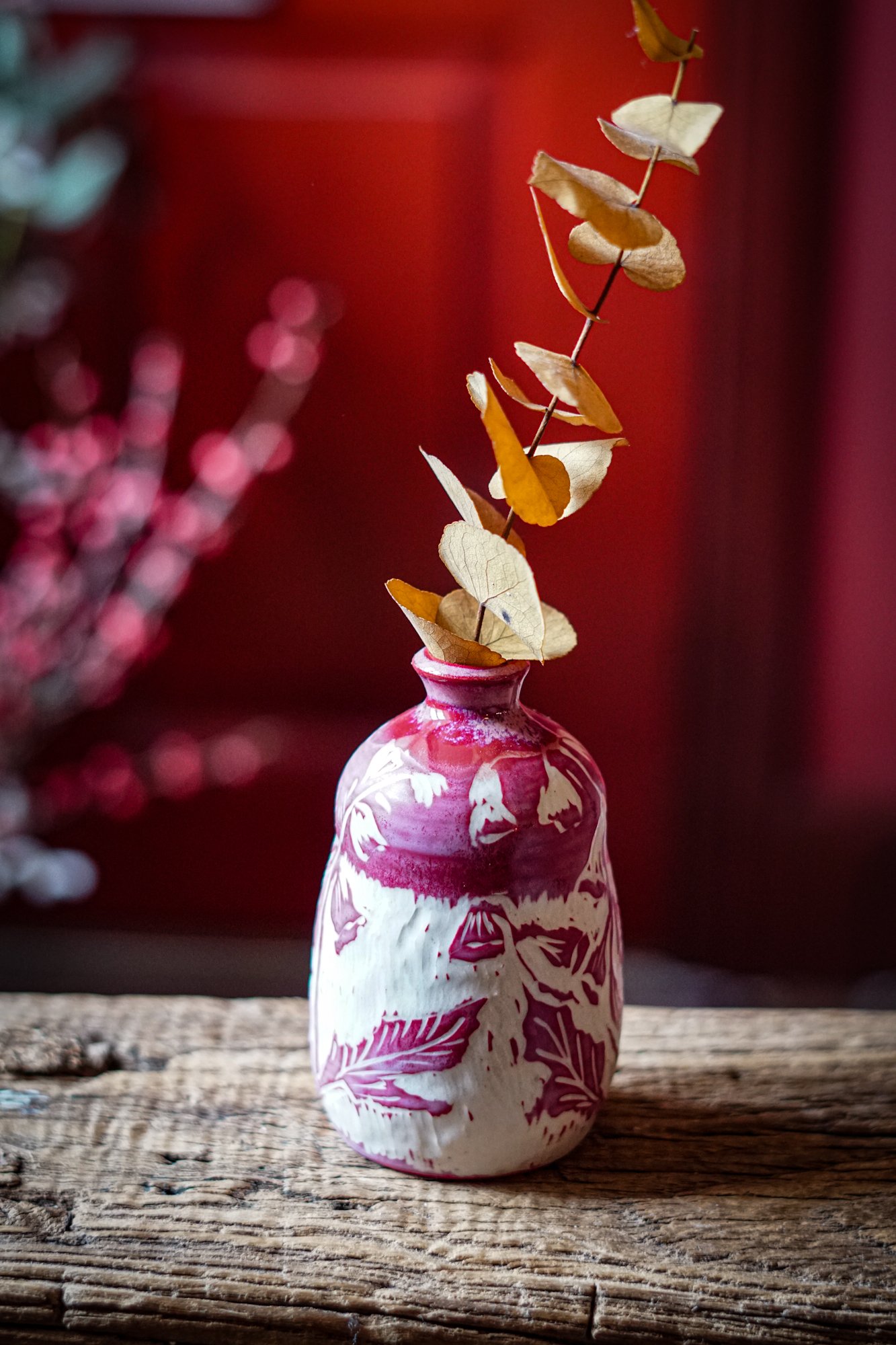 Bud Vase - Foxgloves