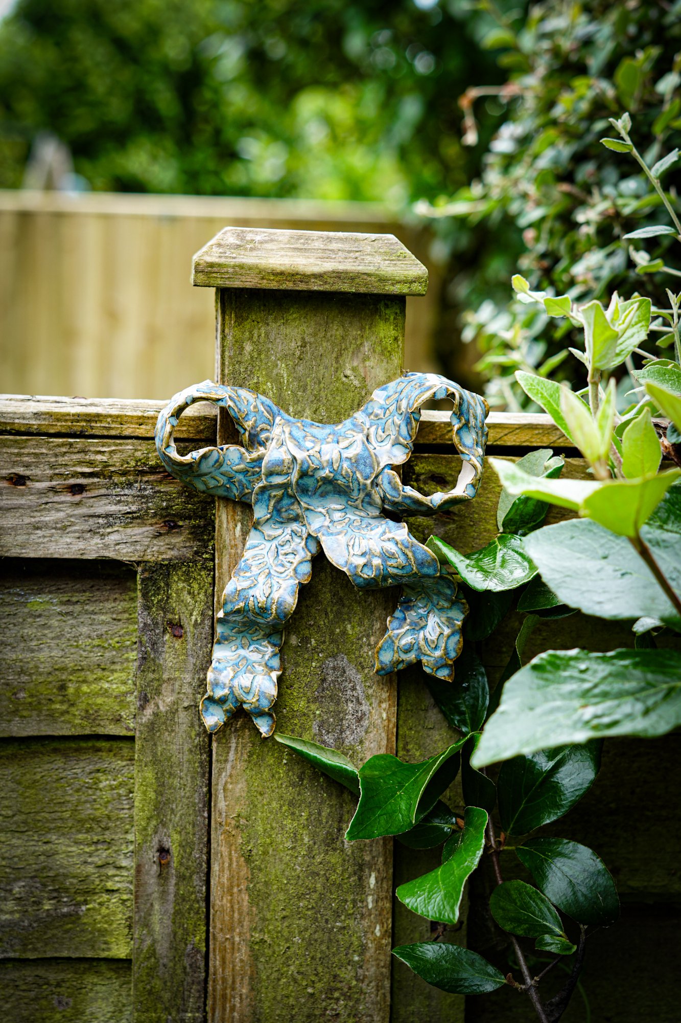 Bow Wall Hangings - Cobalt