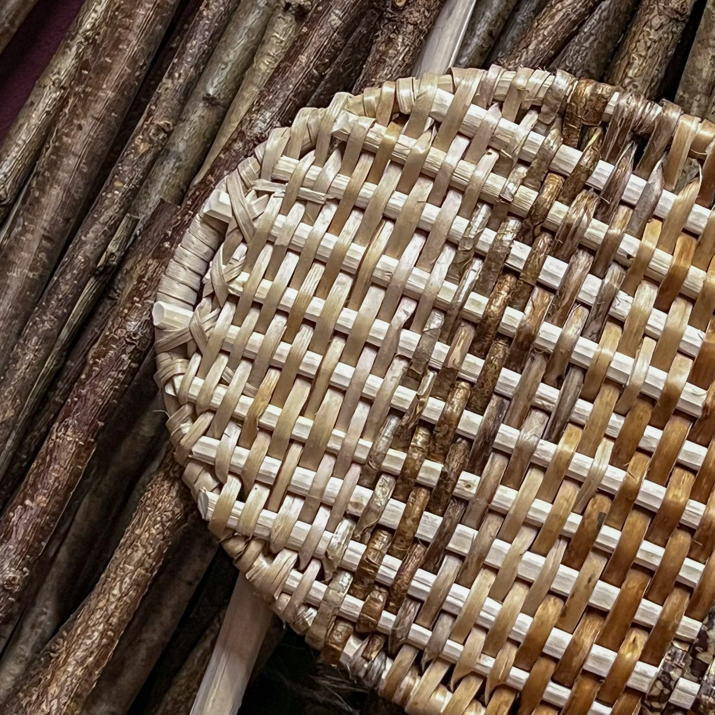 Natural Christmas tableware Scandi Lorna Singleton basketry.JPG