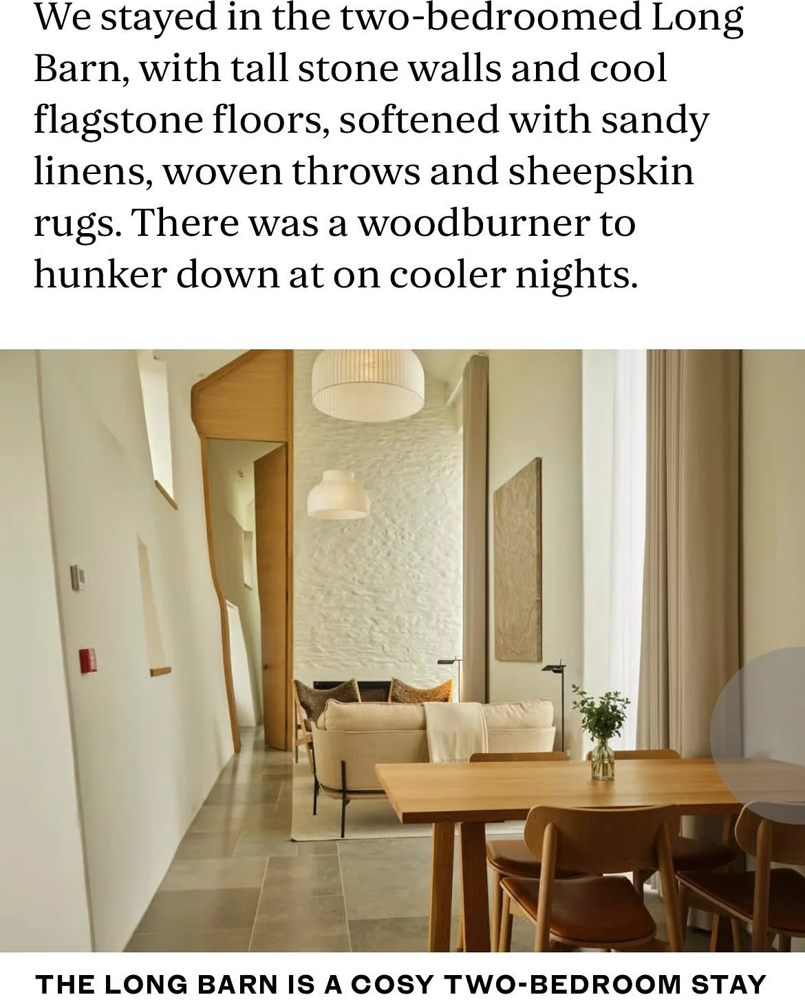 S T O P. T H E. P R E S S 

Or rather, look, my art is in the press! Spotted (all be it a very side on angle 😝) my painting, From Ash to Bloom, in The London Standard article written by Annabelle Spranklen, for the gorgeous Fowlescombe Farm in Devon