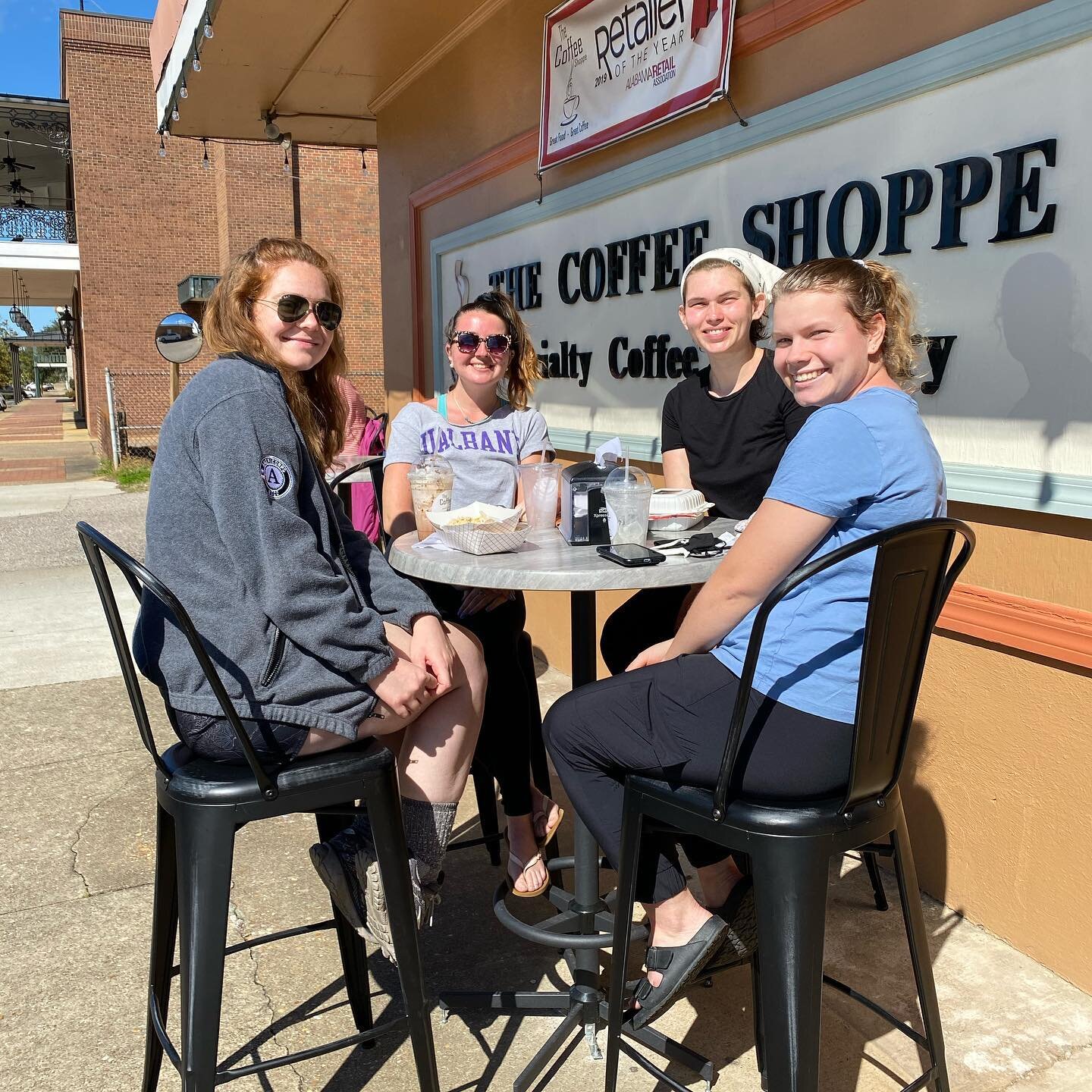 Taking in a bit of history, complimented by great food and great coffee!  Thanks for lunching with The Coffee Shoppe!
#historylivesinselma #thecoffeeshoppeselma #greatfoodgreatcoffee