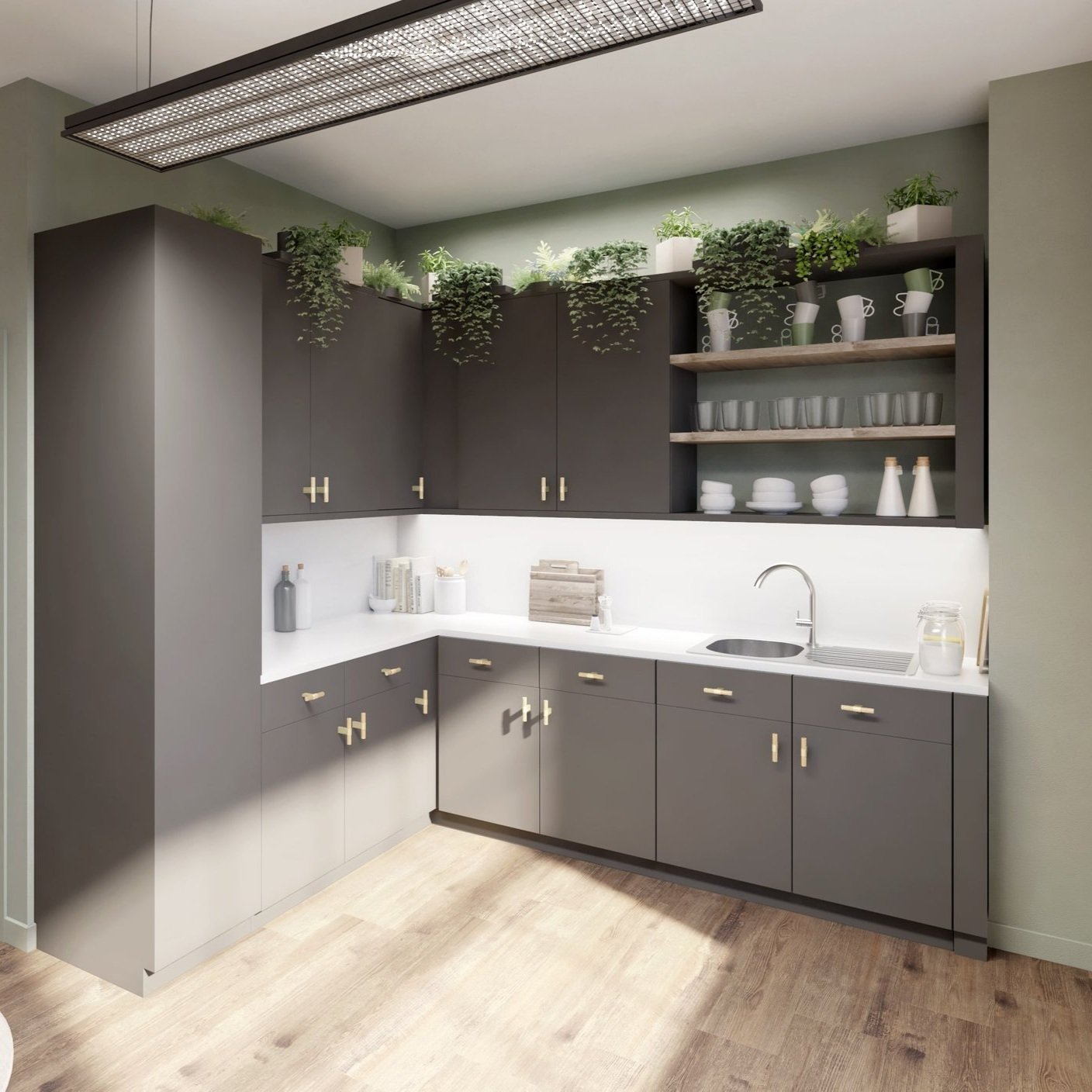 Green Office Kitchen