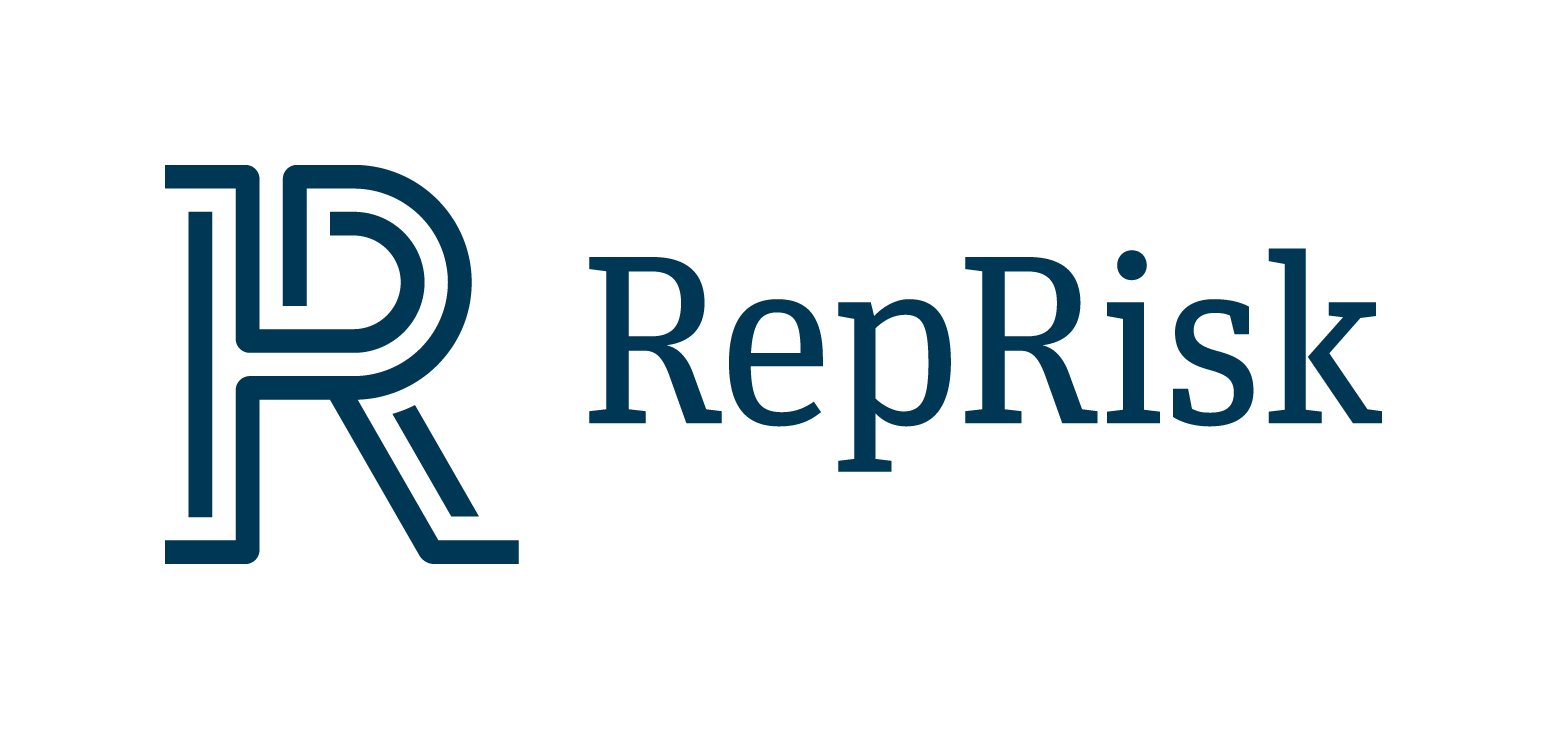 The logo for RepRisk