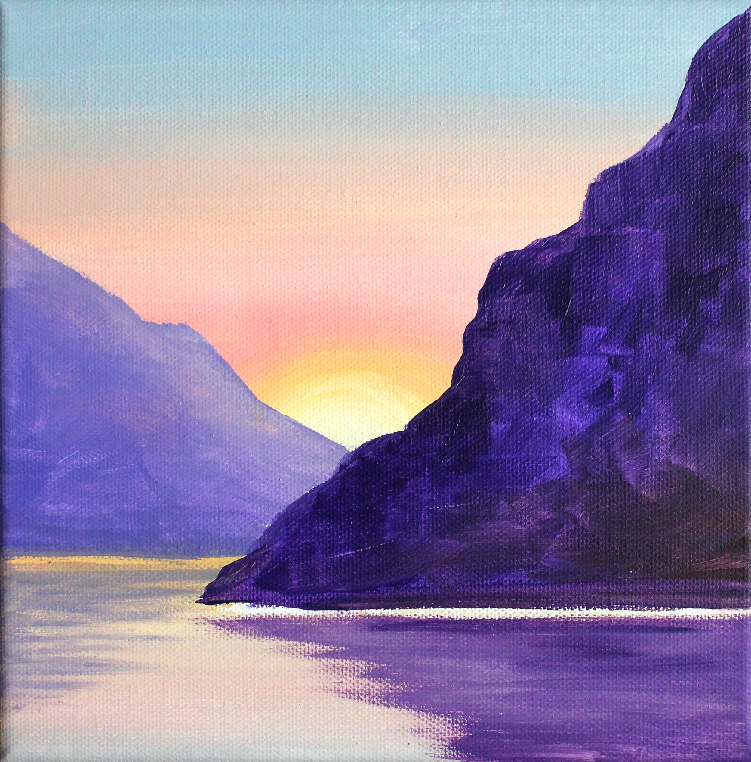 Chimerical, 8"x8", Acrylic on Canvas