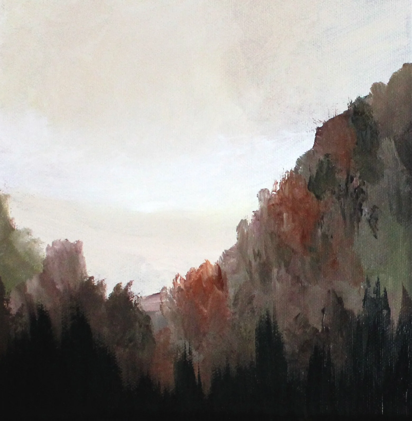 Woolgathering, 8"x8", Acrylic on Canvas, SOLD OUT