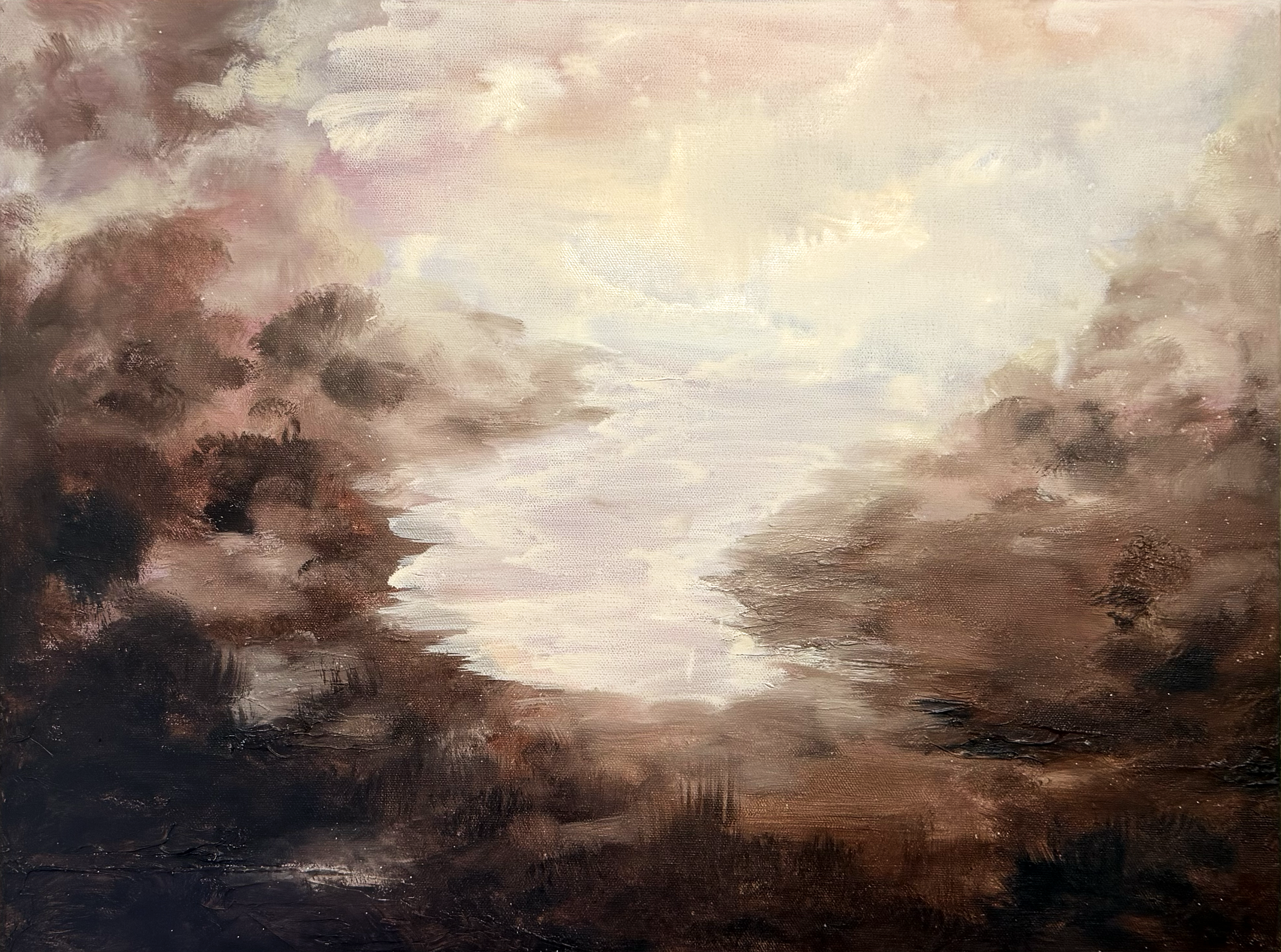What was once there still is (Oil on Canvas, 2026)
