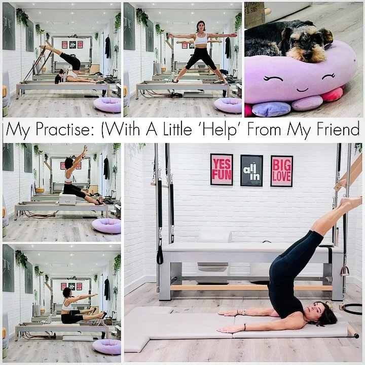 🔹 Sharing a little of what I&rsquo;ve been up to in my own practise at the moment as I prepare for the first Classical Seminar this weekend at @kinetic_pilates for their @romanaspilatesinternational Bridging Program 💫 
.
🔹 Beginning to make sense 