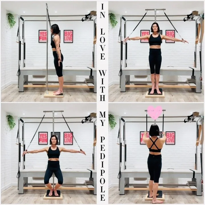 🔹I LOVE LOVE LOVE this piece of apparatus!!! 
.
🔹 The #Pedipole literally pulls us together if we can be quiet enough in the &lsquo;external&rsquo; to connect with the &lsquo;internal&rsquo; 💫 
.
🔹 The springs provide lift, connectedness &amp; sp