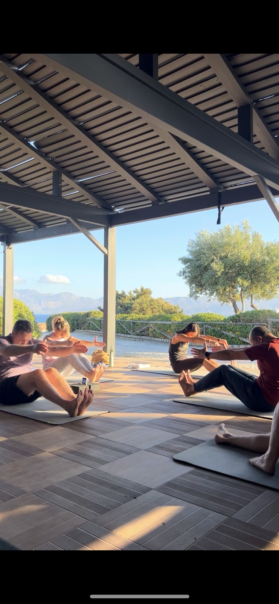 Roll Back Practise ~ Pilates Retreat Oct 24