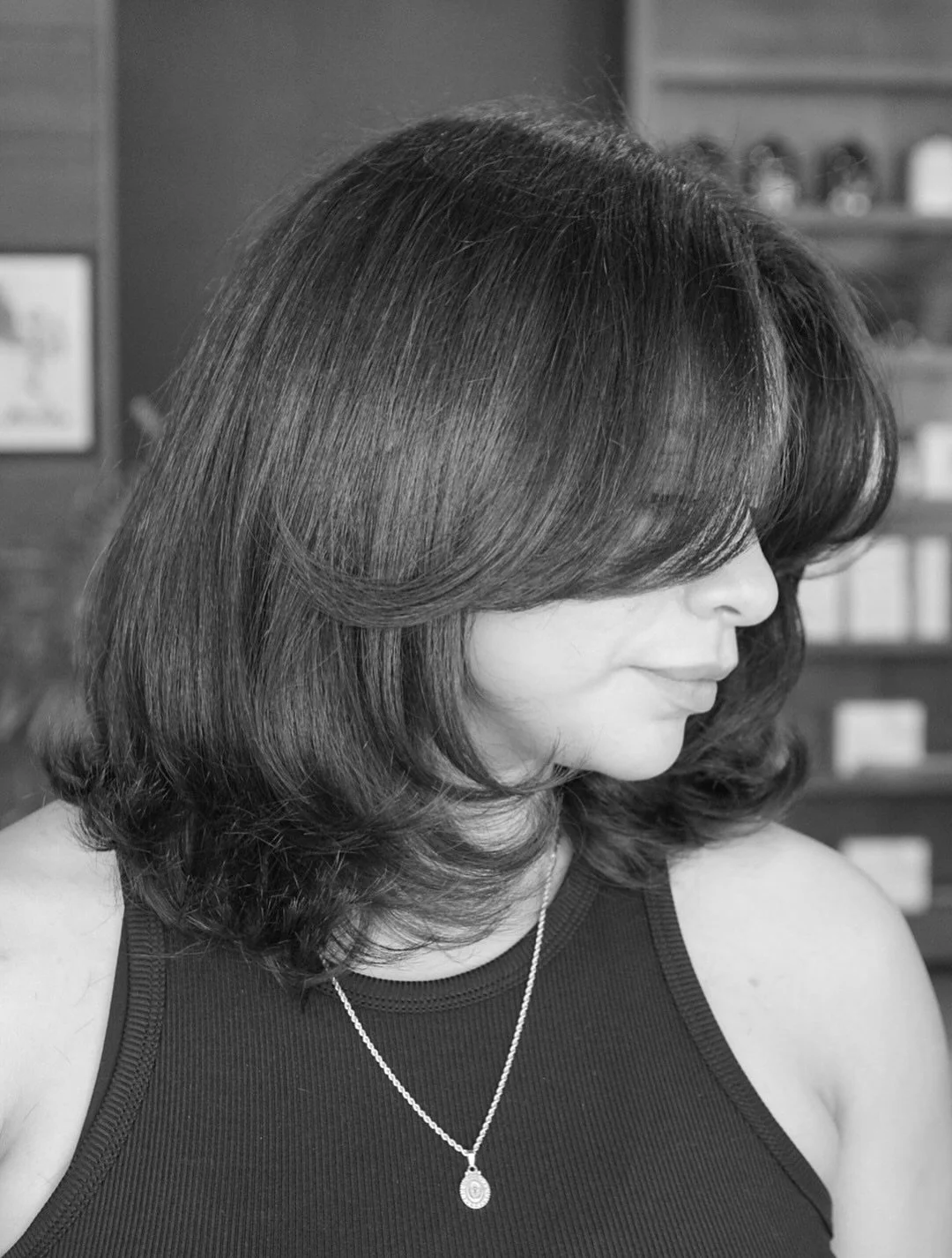 The perfect short cut with beautiful layers, styled to perfection 🖤 
Artist: @edens.vision