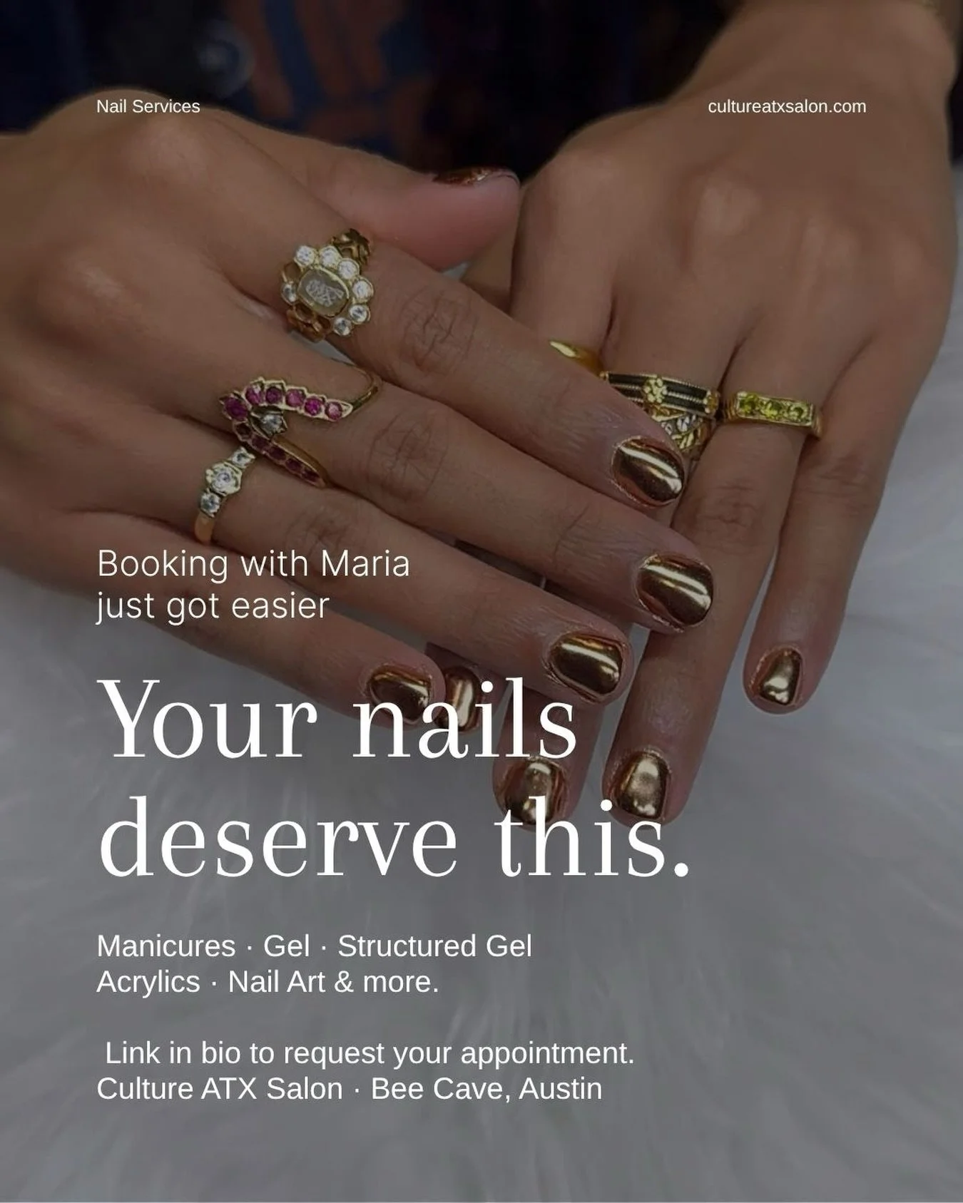 Your next nail appointment just got easier
Our nail tech is now accepting online booking requests! Tap the link in bio to request your appointment and get on her books 💅🏻🤍