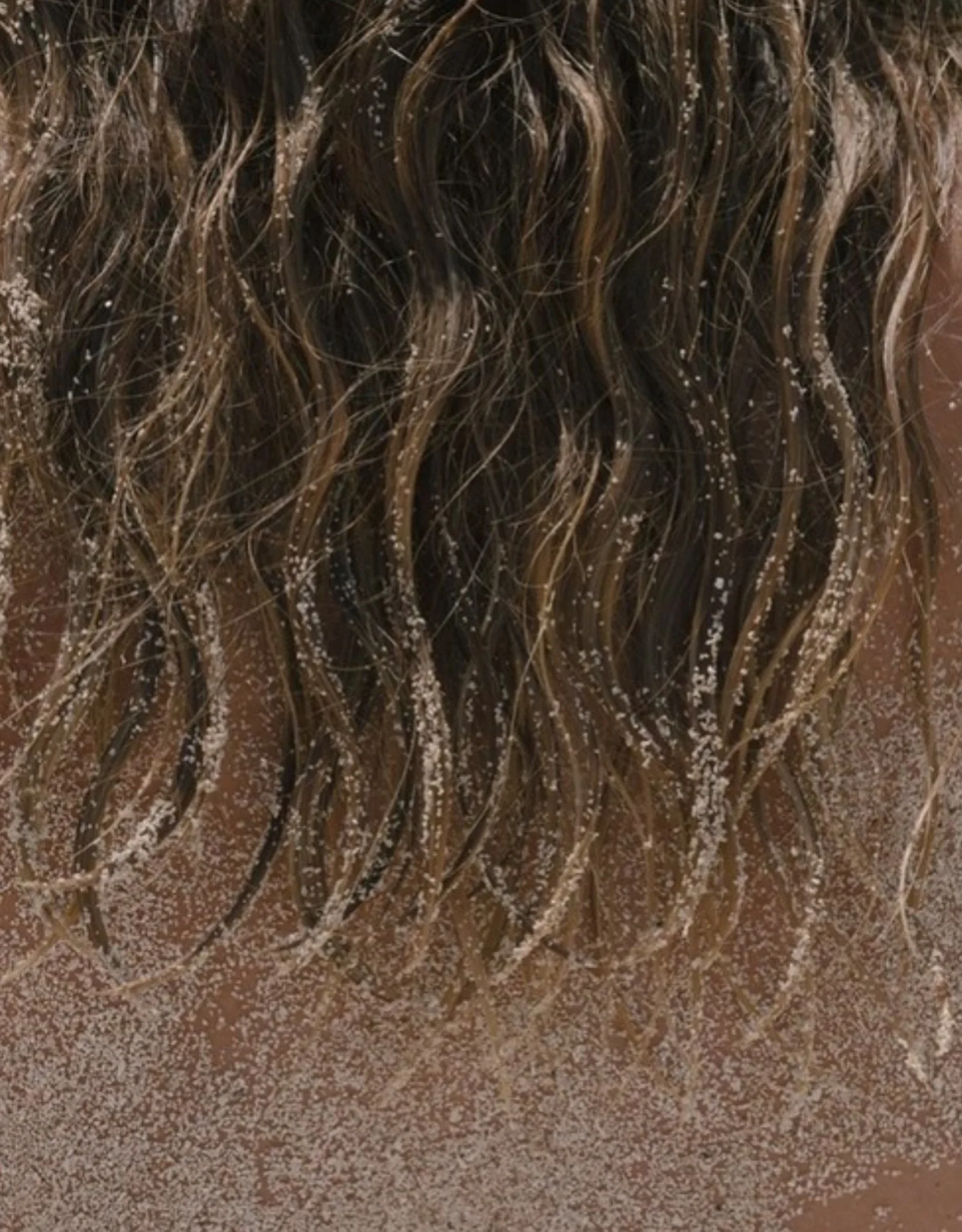 Salted hair all summer 🌊