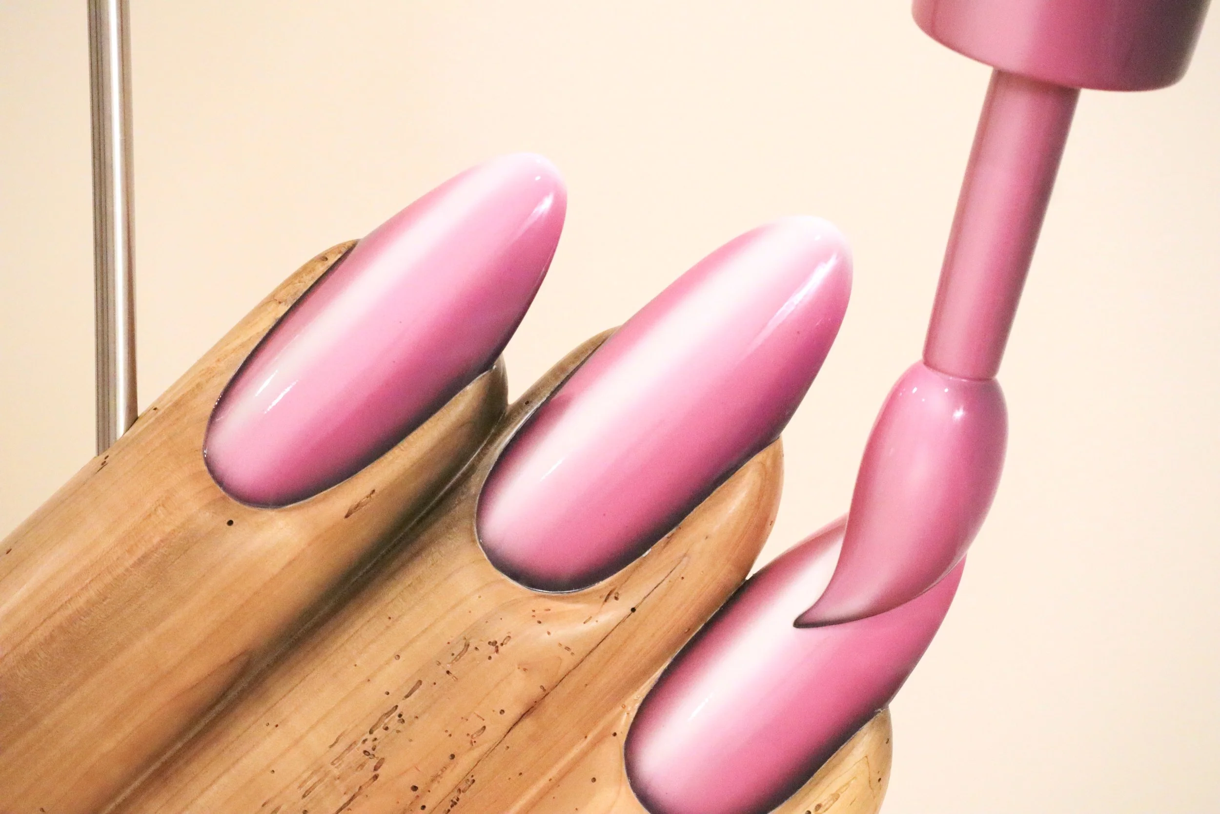 Text Thread 2/ Glazed and lustered ceramic with Kintsugi, polychromed spalted maple, steel, stainless steel, and PLA. / 68"x30"x24"/ 2024-2025