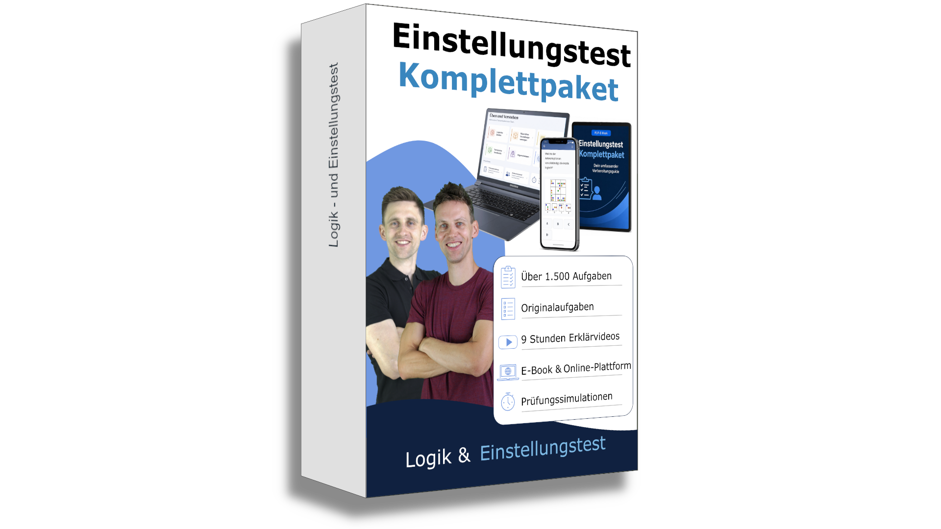Einstellungstest Komplettpaket | E-Book + Online-Training