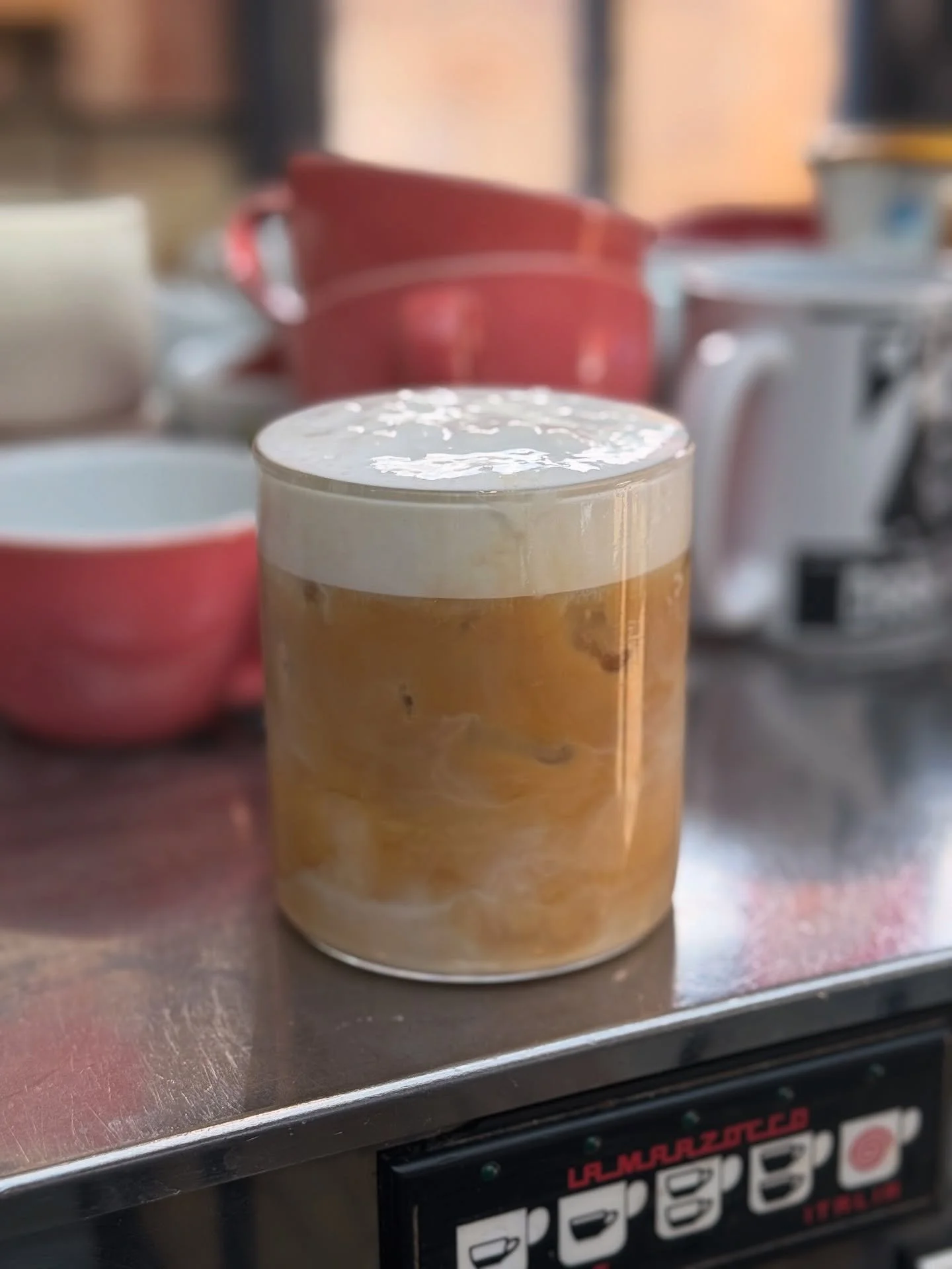 The heat is coming back next week so get your iced coffee&rsquo;s back in. This one is one Latte&rsquo;s on ice but with a whipped top, gives it a lovely velvety mouth feel!

Try it next week!!

#hot #ıcecoffee #love #Coffee #latte #ıcelatte