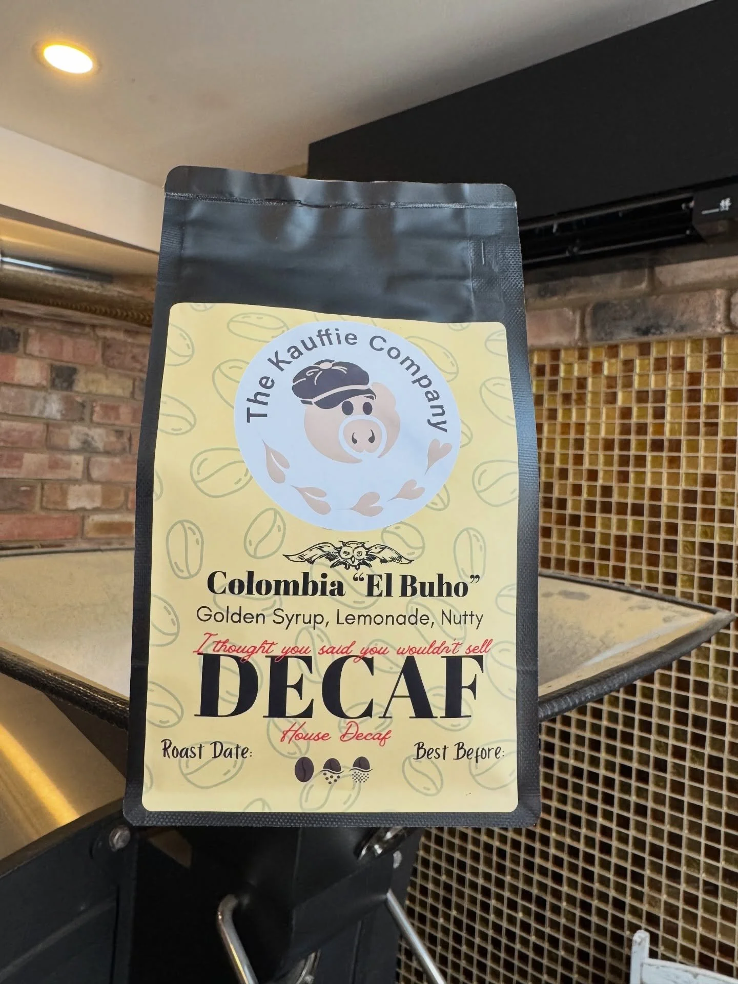 DON&rsquo;T WORRY, Nothing has Changed.

Our World famous Decaf that we promised (Apparently) that we wouldn&rsquo;t sell has got a well deserved glow up.

Nothing has changed, it&rsquo;s exactly the same coffee from the same farm, it&rsquo;s just a 