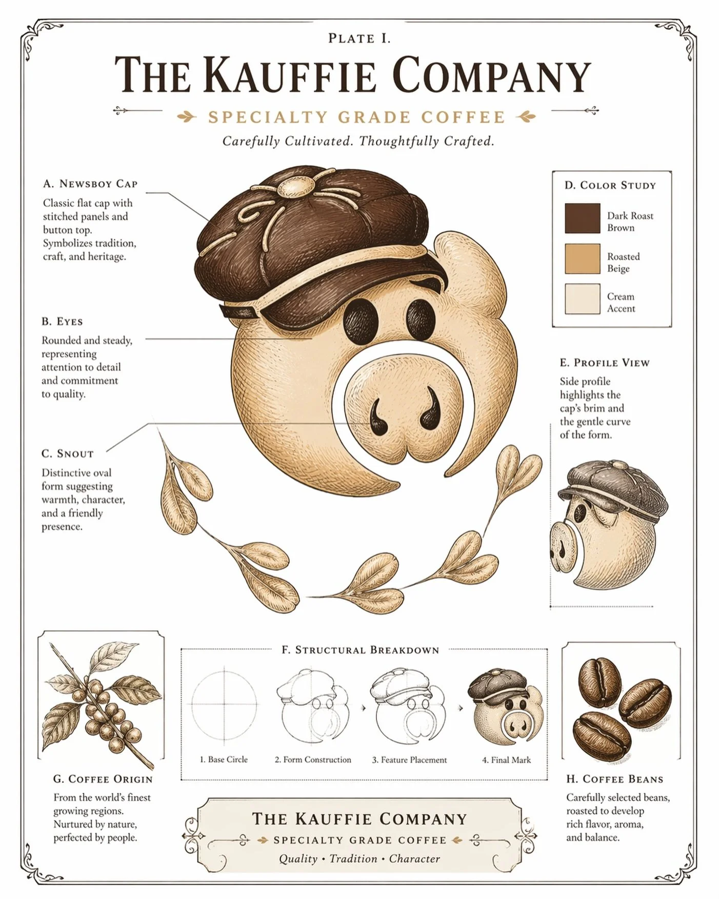 Our Logo isn&rsquo;t just an image, it&rsquo;s part of who we are. 

From being my signature Latte Art style to being my Stamp of approval. Nothing is sold unless I give it the go ahead.

Designed by the incredible @yvonneellen, my style is eccentric