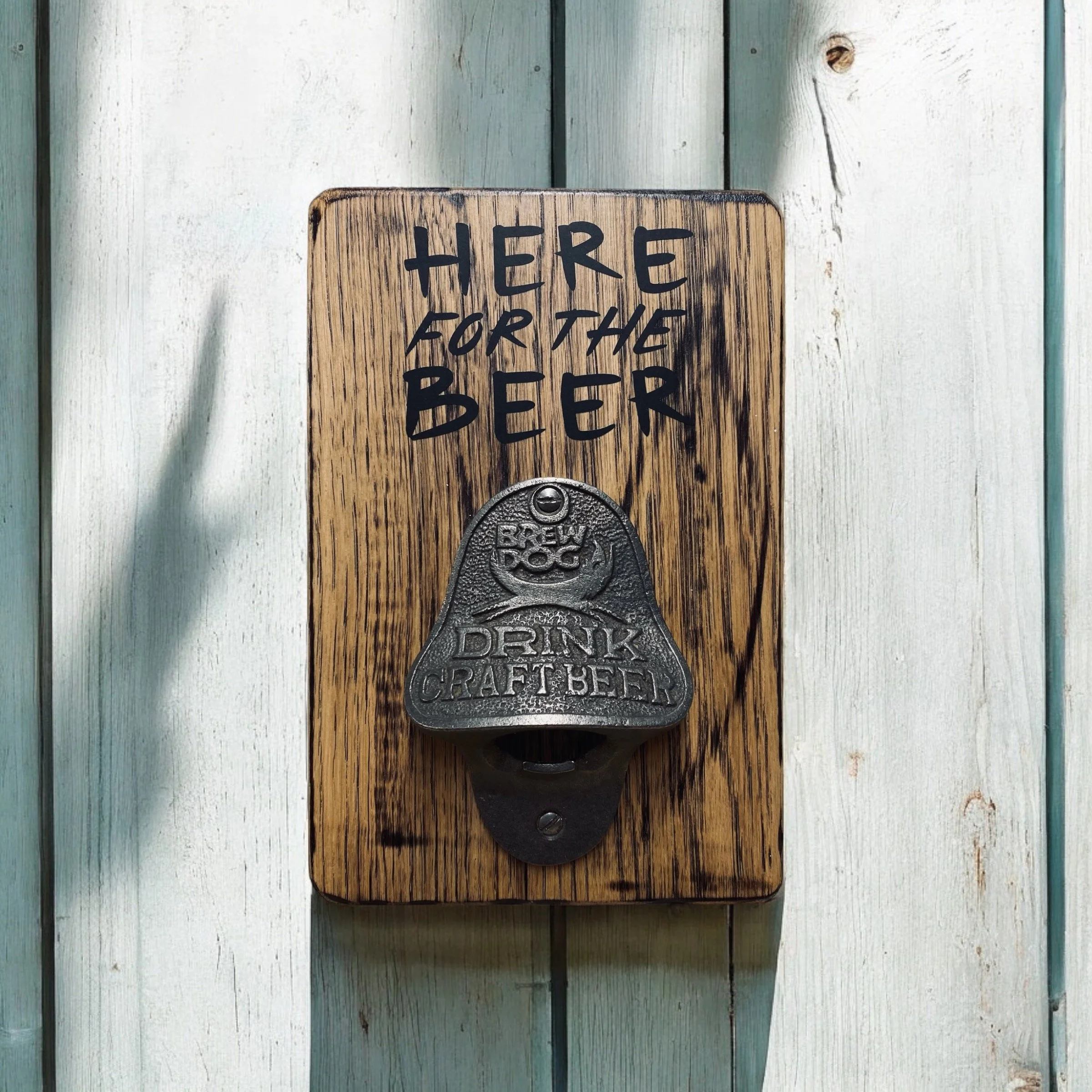 'BrewDog - Drink Craft Beer' ~ 'Here for the Beer' / 'Cheers'