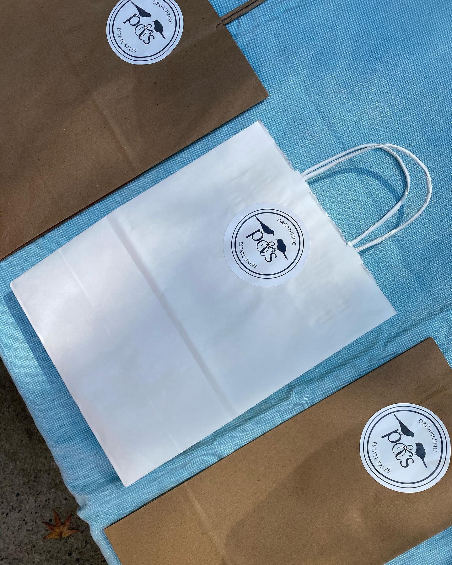 Newest upgrade to our estate sales are these sturdy shopping bags. 

No need to make multiple trips to your car; let us pack up your findings while you shop! 

#doyouhaveabag #pureandsimpleestatesales #estatesalesincharlotte