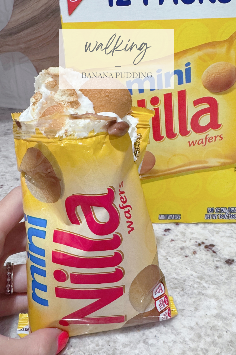 Summertime Camping Recipe - Walking Banana Pudding