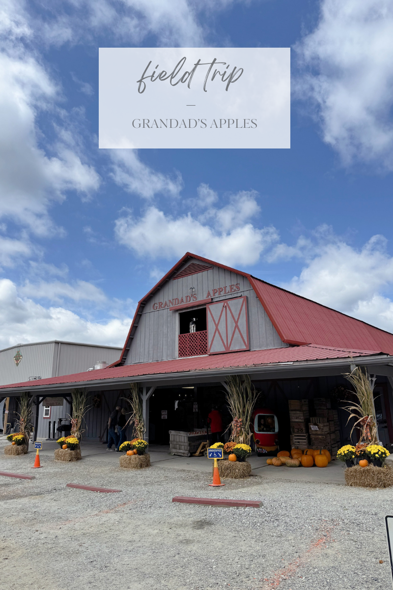 Field Trip - Grandadโs Apples - Hendersonville, NC