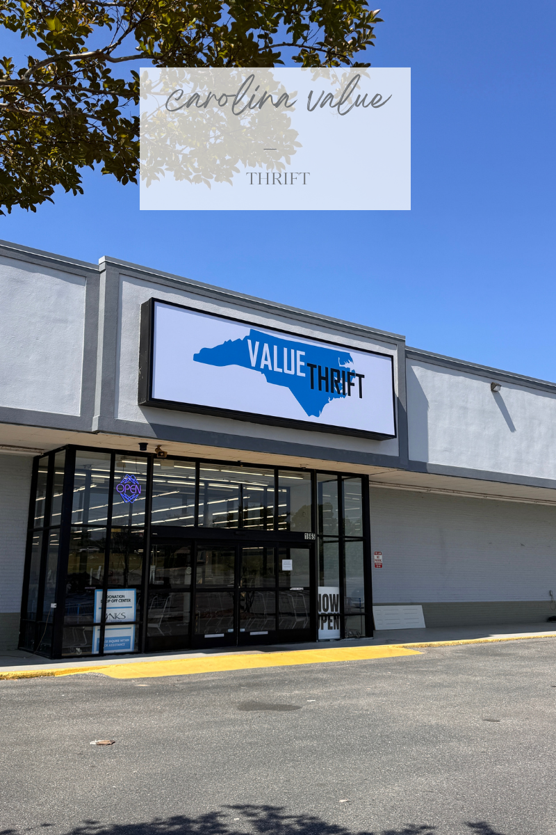 A new thrift store in Shelby, NC - Carolina Value Thrift!