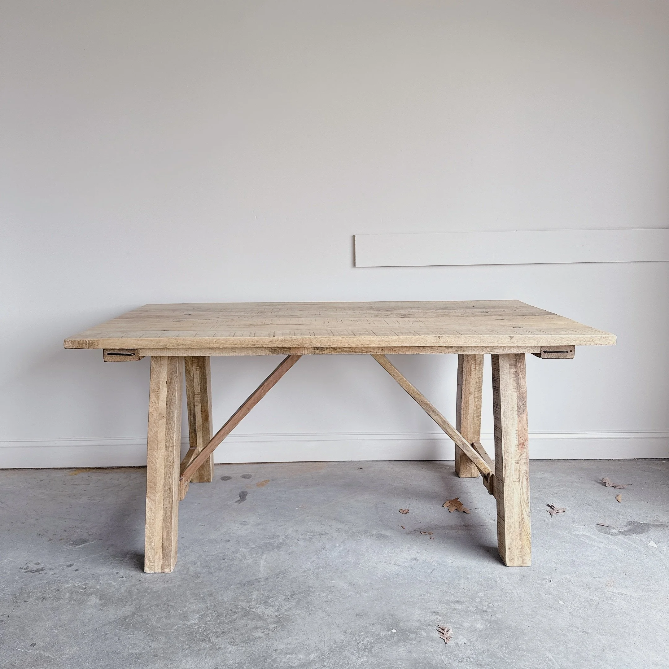Nadeau Rustic Farmhouse Dining Table