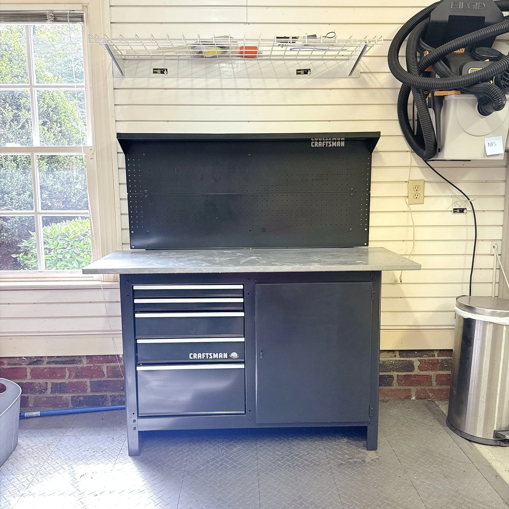 CRAFTSMAN Work Bench with Built-In Storage