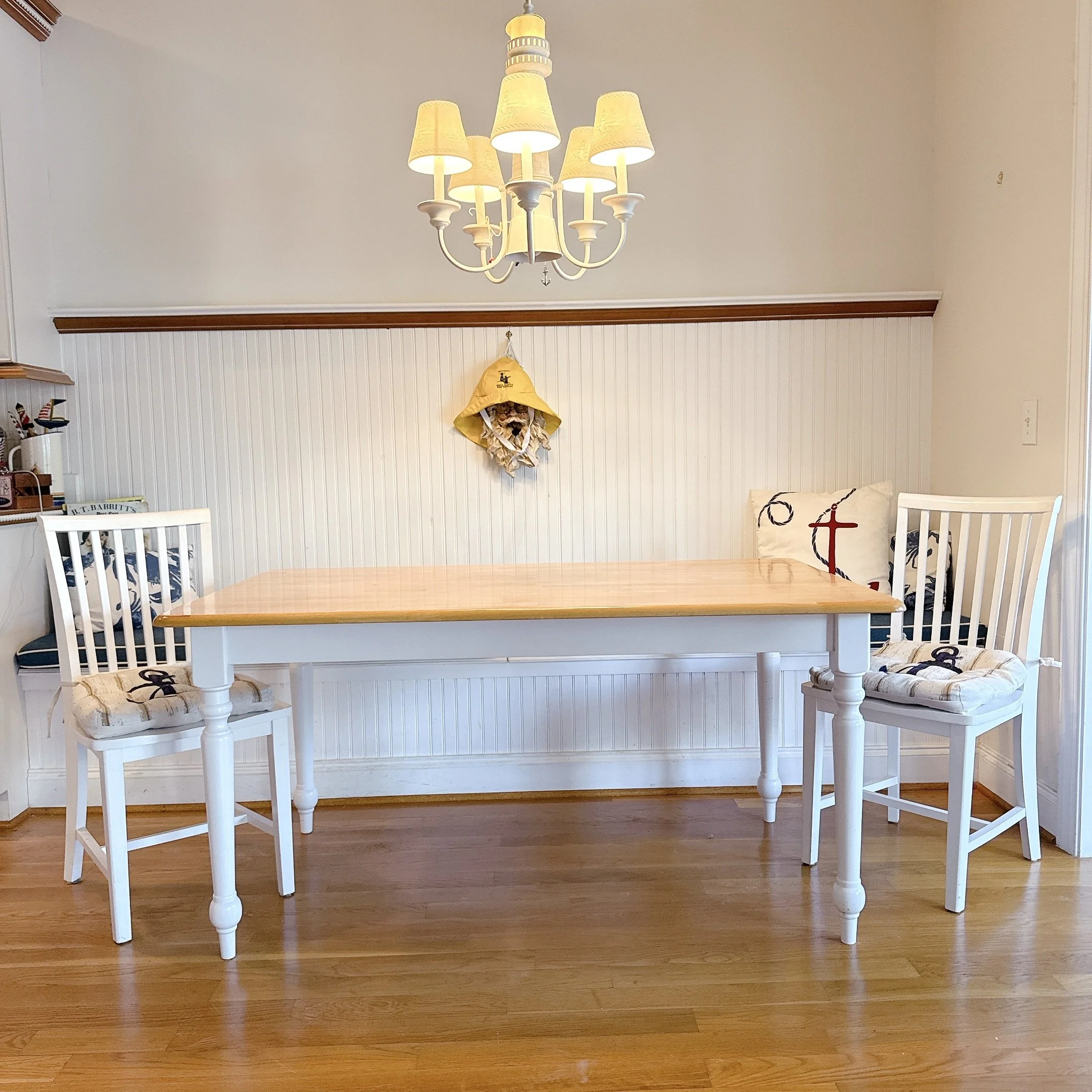 Farmhouse Dining Table and Chairs Set