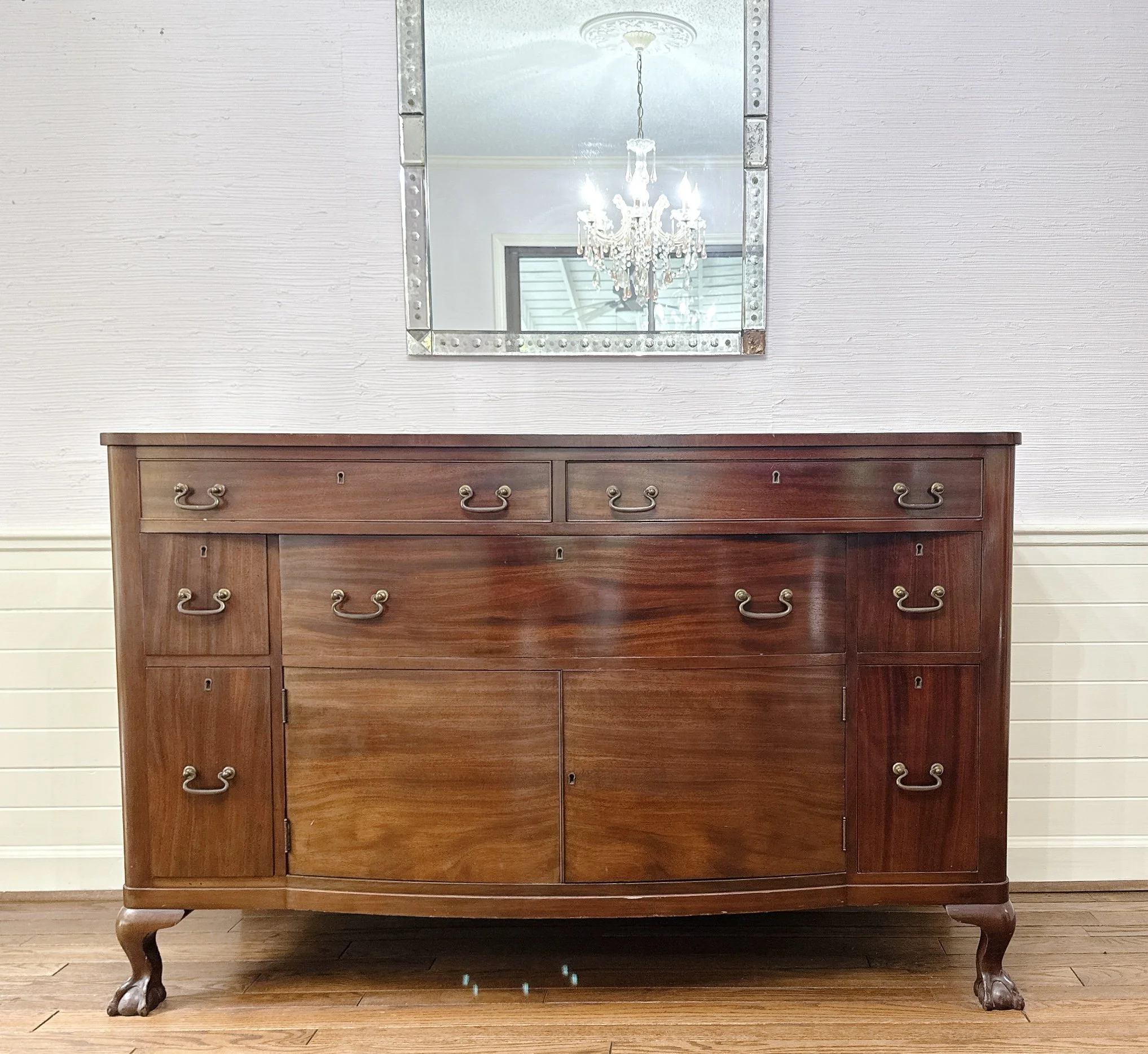 Vintage Classic Wooden Sideboard Server