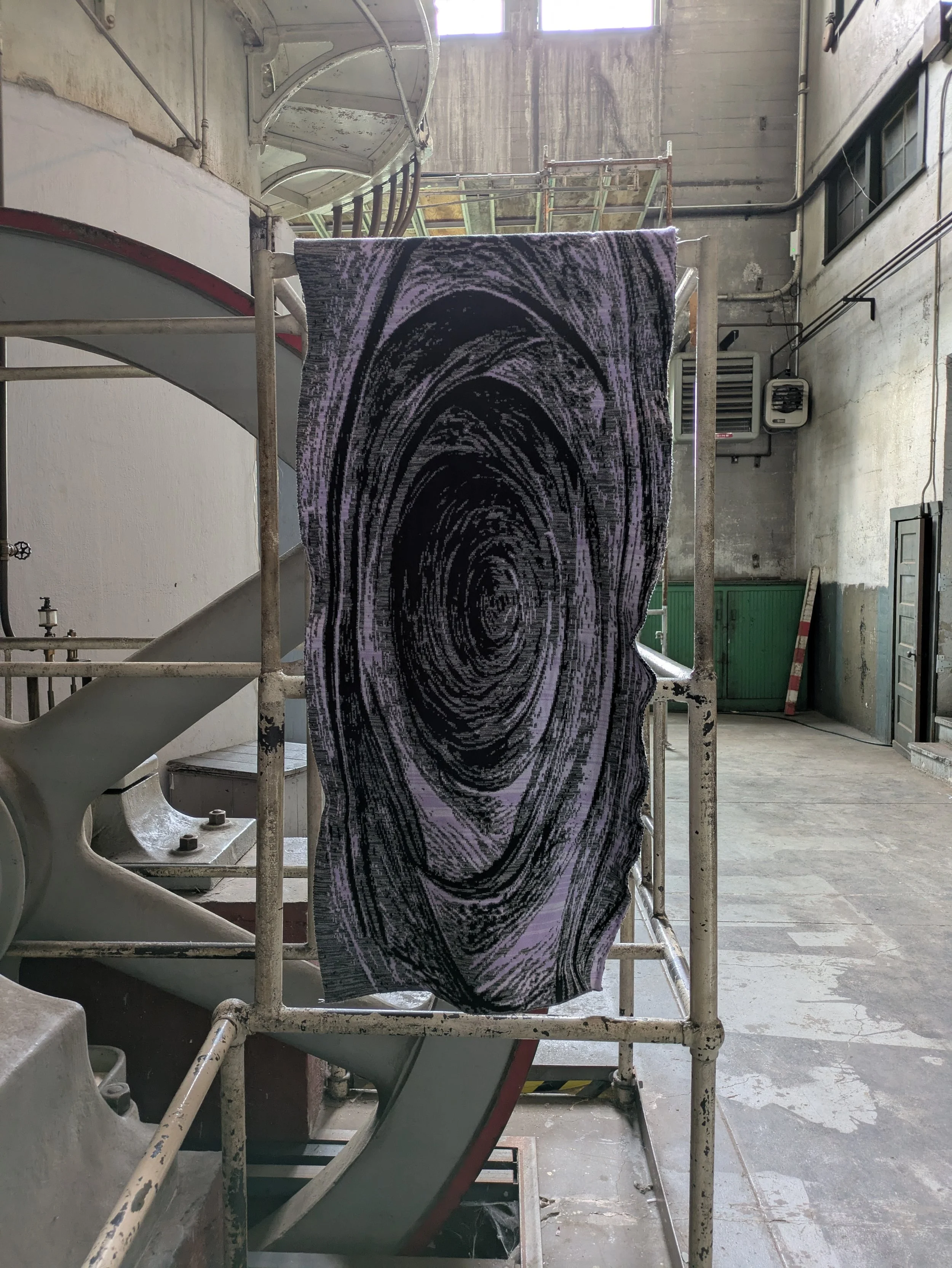 Altar at SPAM New Media Festival, Georgetown Steamplant, Seattle, WA. Curated by Sadaf Sadri and Anna Skutley.