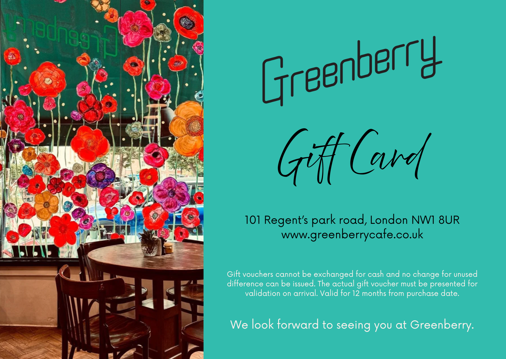 Greenberry Gift Card