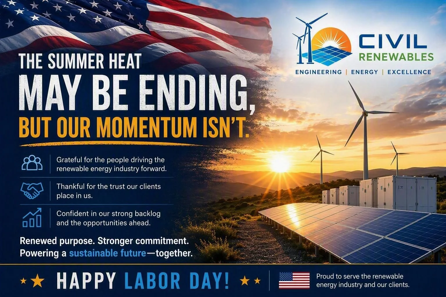 Labor Day 2026: Renewed Energy, Renewed Purpose