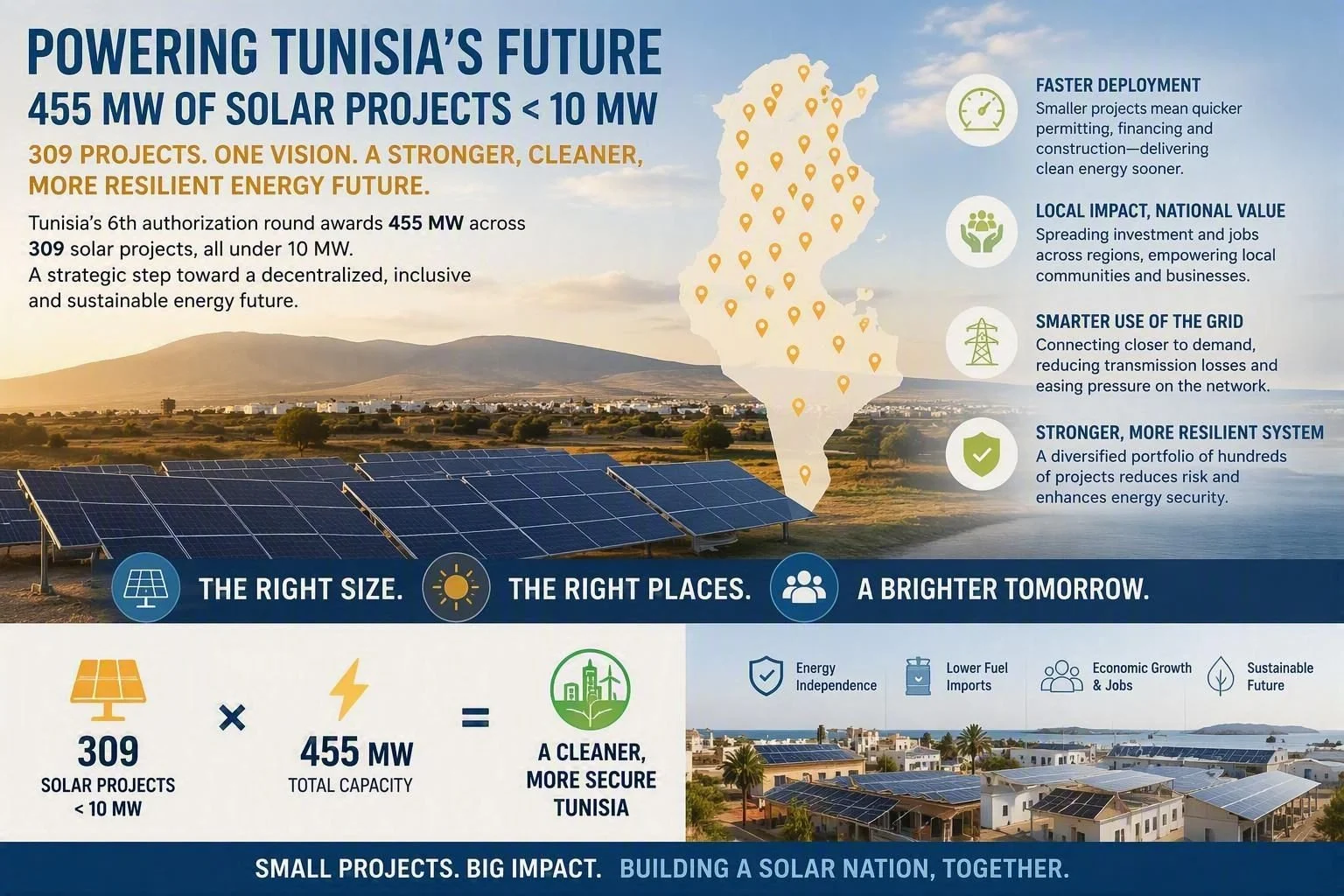 The Power of Small Solar: Why Tunisia's 455 MW Portfolio Matters
