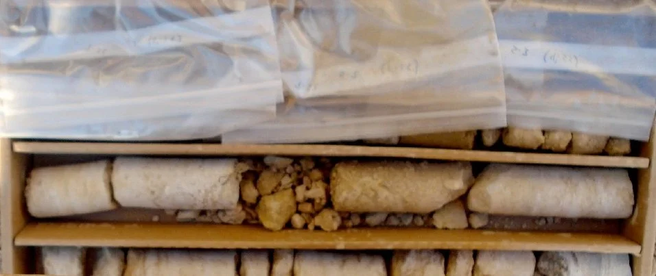 Cores of Weathered Bedrock.jpg