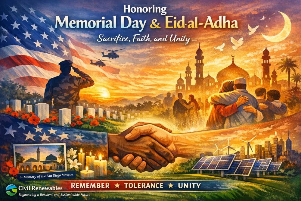 Honoring Memorial Day and Eid al-Adha: A Reflection on Sacrifice, Faith, and Unity