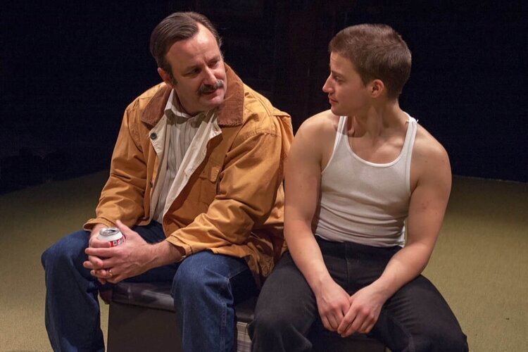 Doug in BOY (with Theo Germaine)