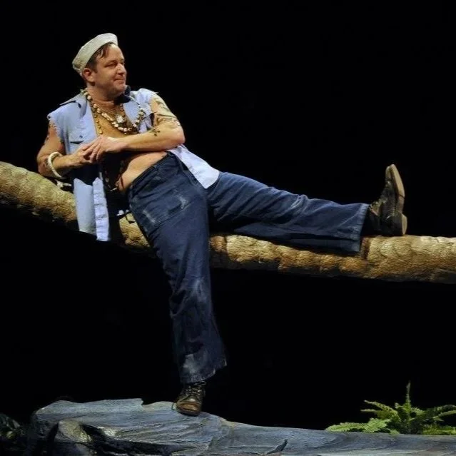 He's gone on to create an award-winning career, shown here as Billis in SOUTH PACIFIC, which garnered his second Jeff Award nomination.