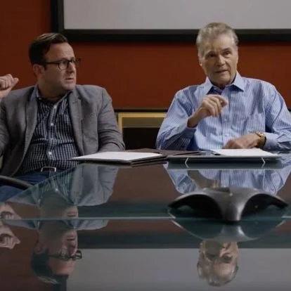 Working with the late, great, Fred Willard.