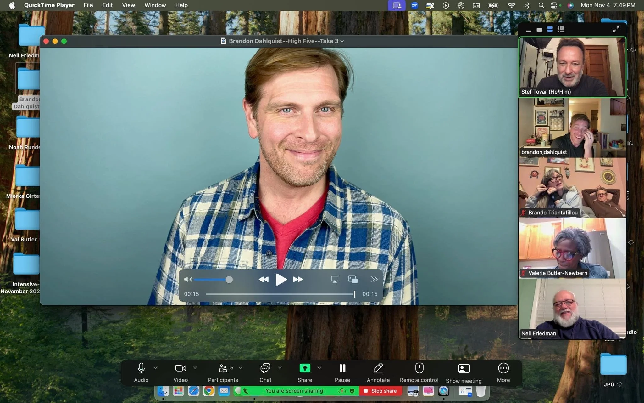 Stef turned his book into his flagship On-camera Intensive. Sells out every quarter.
