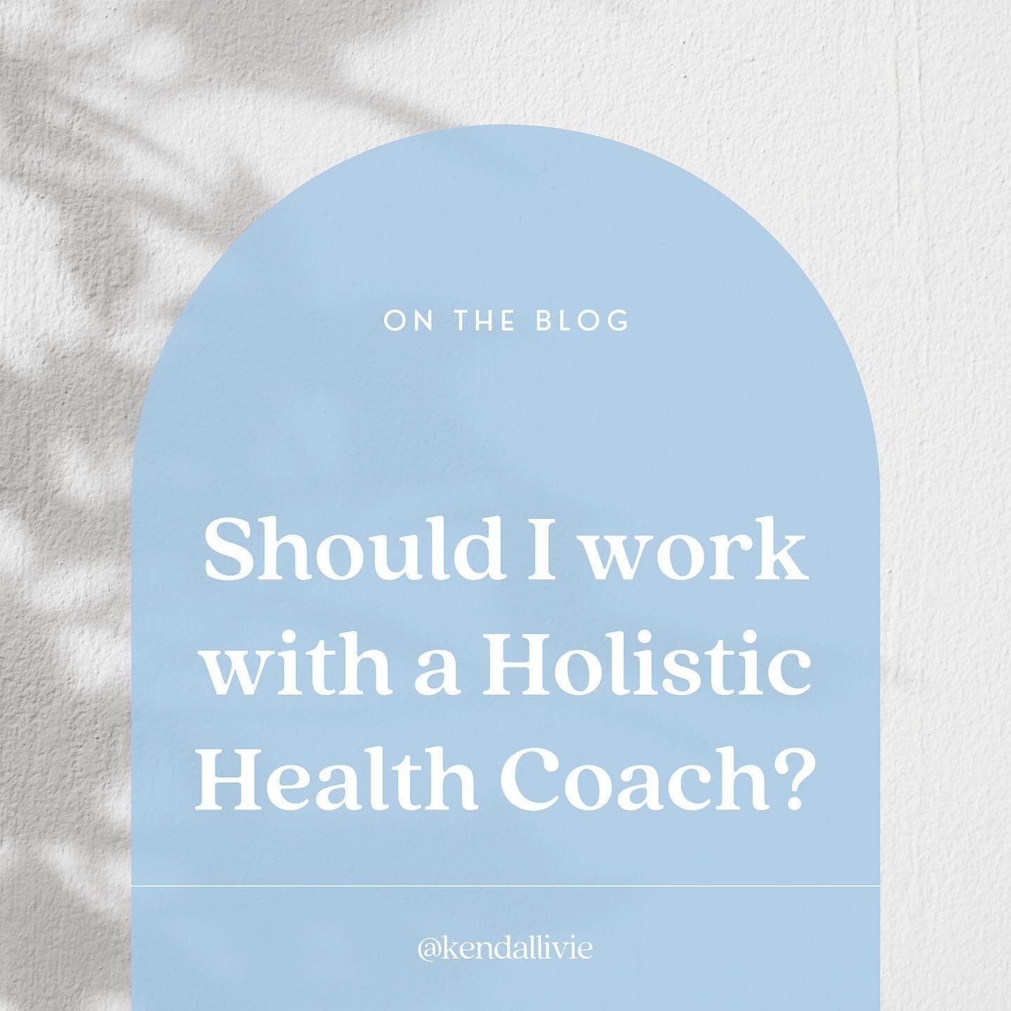 Should you work with a Holistic Health Coach?! 

Find out more by reading my blog on what a Holistic Health Coach actually is and how I can help! 

You&rsquo;ll learn: 
&bull; What a health coach is and is not
&bull; What a session could look like
&b