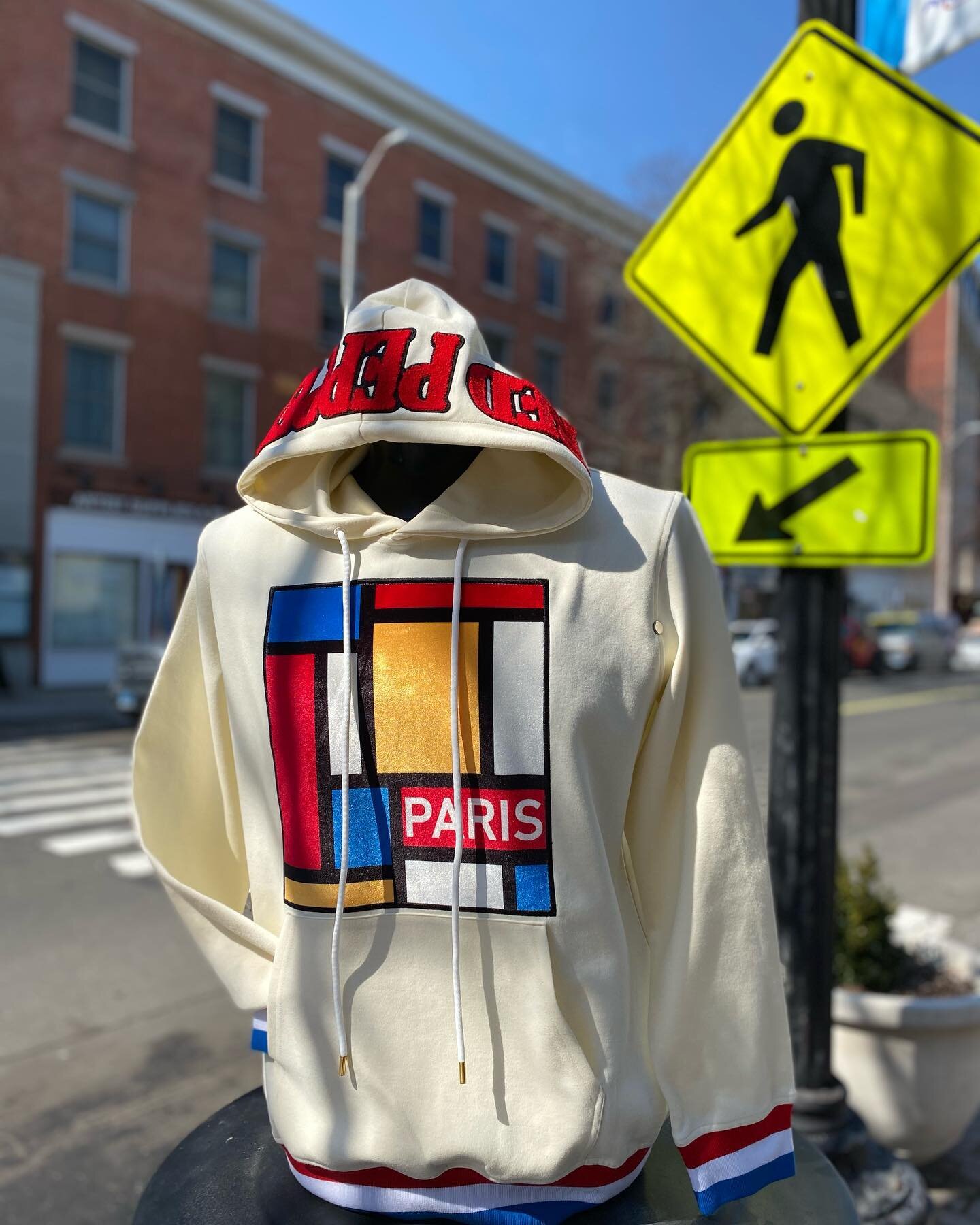 Feel the beautiful day with high quality and stylish Paris Hoody from @stallanddeanofficial #parisredpeppers #streetwearfashion #bridgeport #smallbusiness #jimmys1920 #203 $70