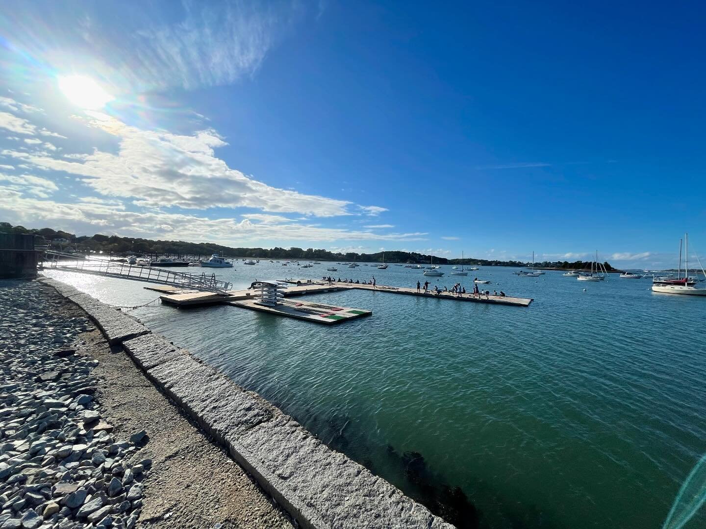 420 Race wrapped up yesterday but the High School Crew Team will be rowing through October.  Go HHS Crew!