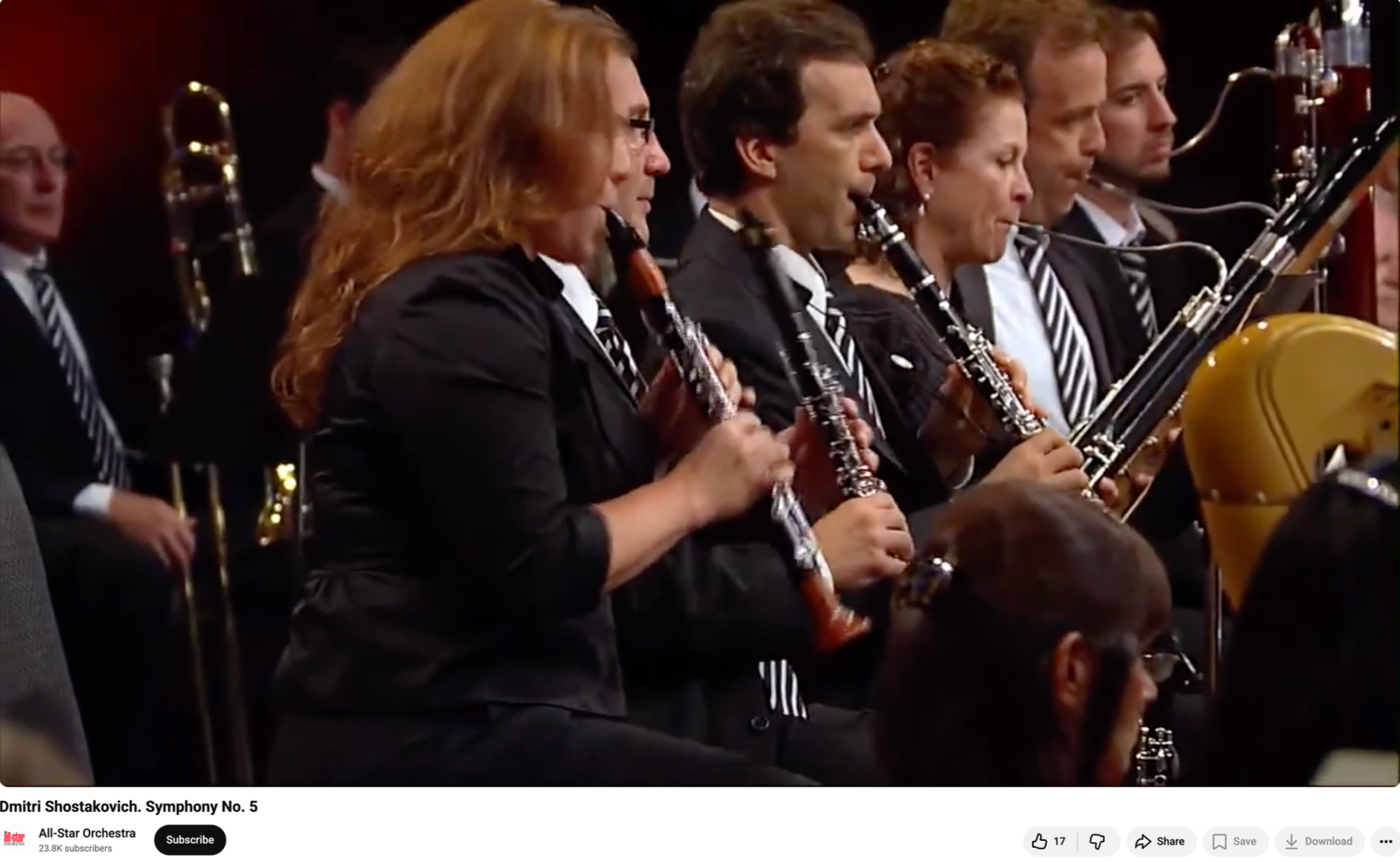 The All Star Orchestra performs Shostakovich's Symphony No. 5 (2019)