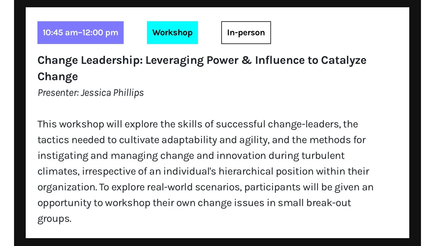 Lincoln Center'c Curriculum for Change Conference 2025