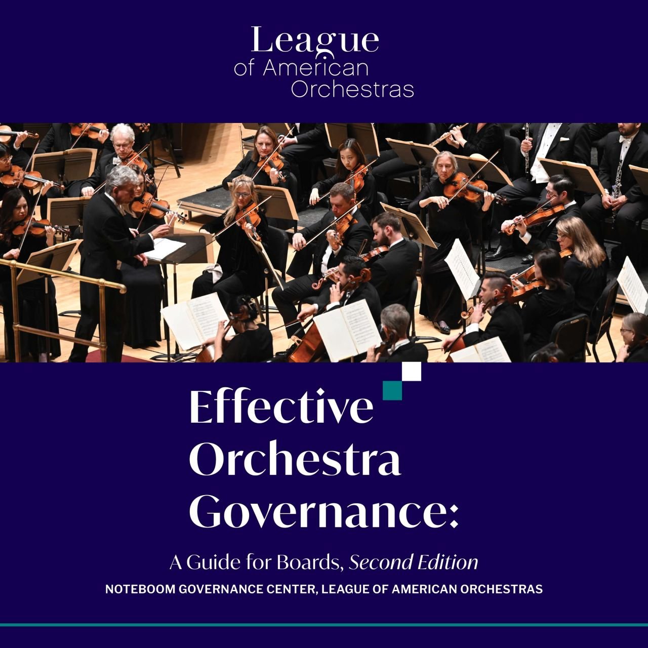 It's out! The newly revised "Effective Orchestra Governance: A Guide for Boards, Second Edition." Very proud to be a part of the task force that worked on this revision for the better part of a year. Many interesting and hard conversations about good