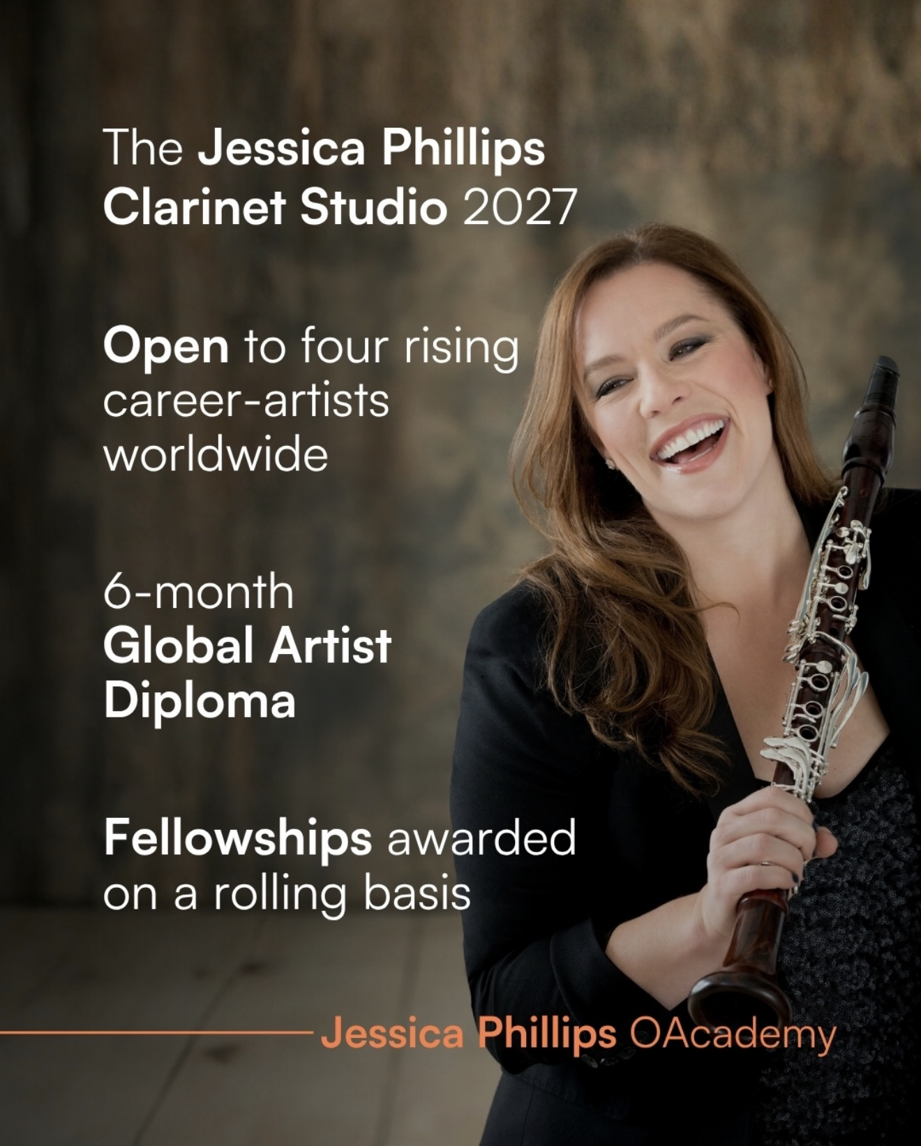 Looking forward to teaching again as part of this incredible program, along with my fellow esteemed colleagues: Arno Piters, Royal Concertgebouw Orchestra | Solo E-flat Clarinet, Sérgio Pires
London Symphony Orchestra | former Principal Clarinet, and