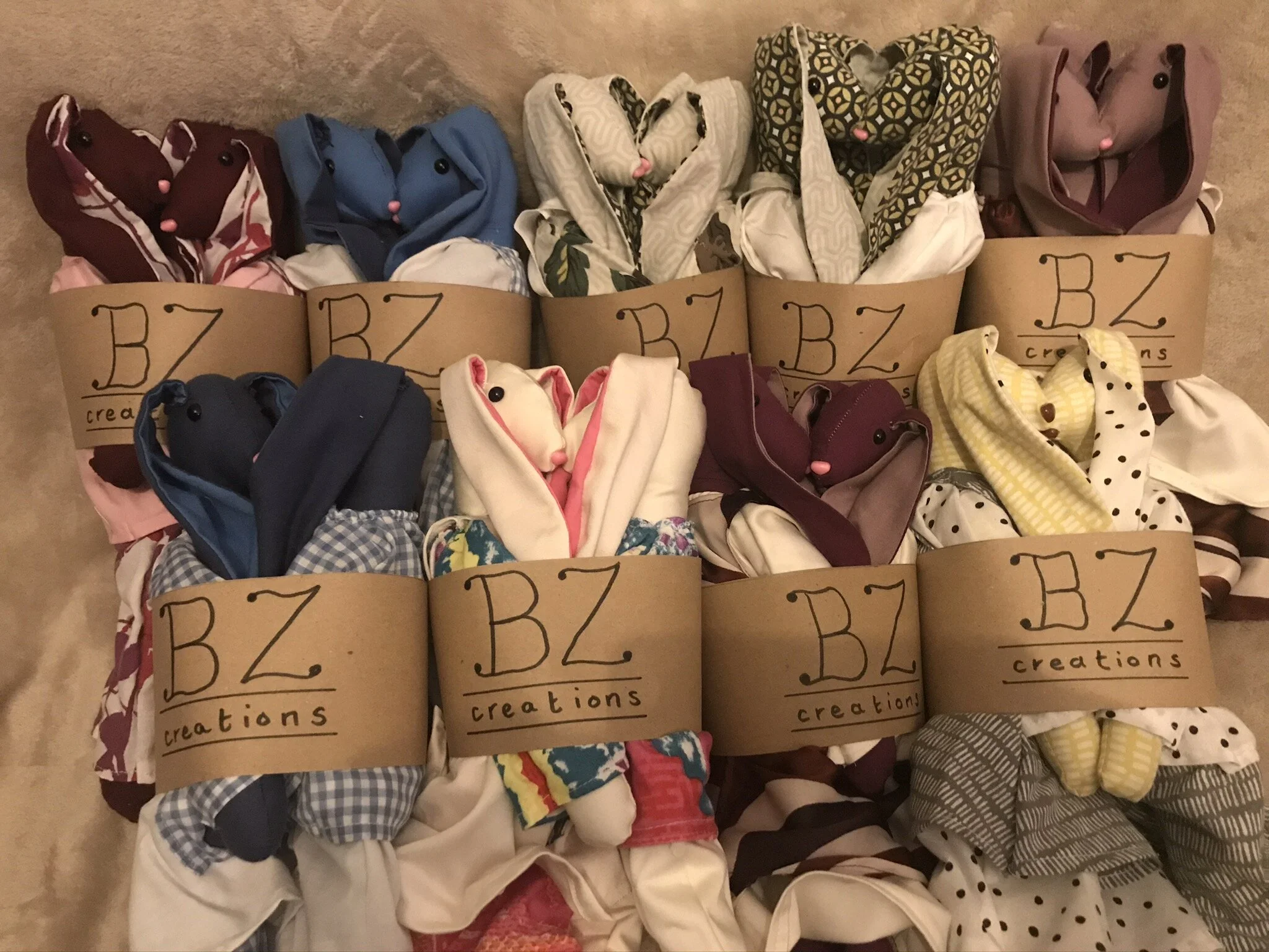 Cuddling Bunnies ready to post!